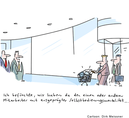 Karikatur - Audit & Risk Management